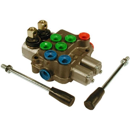 Aftermarket Hydraulic Control Valve BSP, 2 spool A-VFG1003-AI